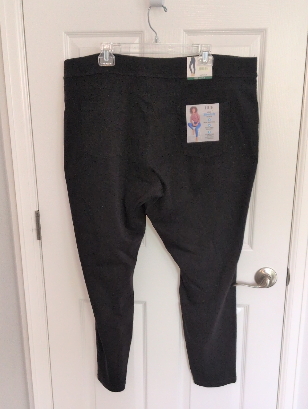 NWT Hue Black Denim Legging - XXXL - Picture 5 of 8